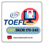 JOKI TOEFL CBT TERMURAH SKOR 175 UP